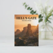Hell's Gate, Naivasha, Nakuru County Briefkaart (Staand voorkant)