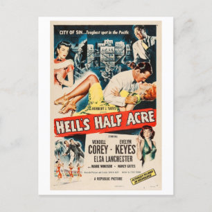 Hell's Half Acre uit 1954 Briefkaart