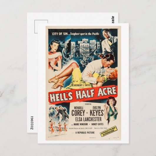 Hell's Half Acre uit 1954 Briefkaart (Voorkant / Achterkant)