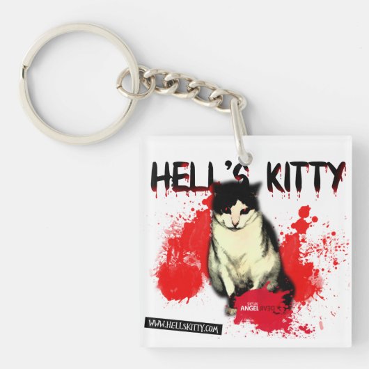 Hell's Kat Sleutelhanger (voorkant)