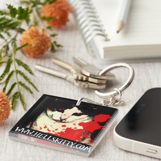 Hell's Kat Sleutelhanger (Voorkant Rechts)