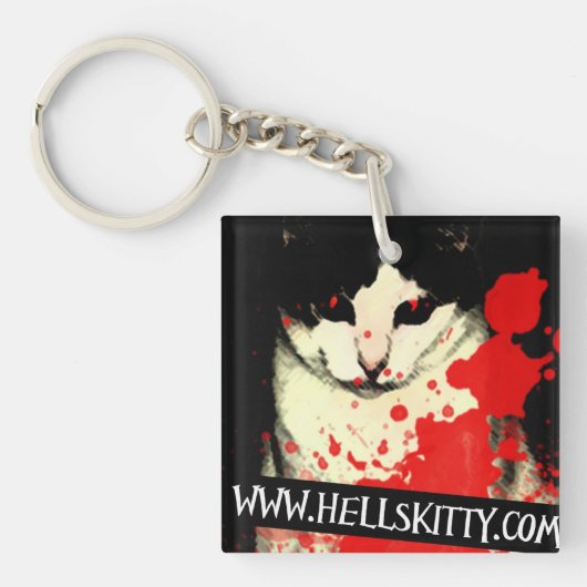 Hell's Kat Sleutelhanger (voorkant)