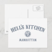 Hell's Kitchen Briefkaart (Voorkant / Achterkant)