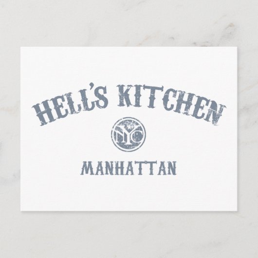 Hell's Kitchen Briefkaart (Voorkant)