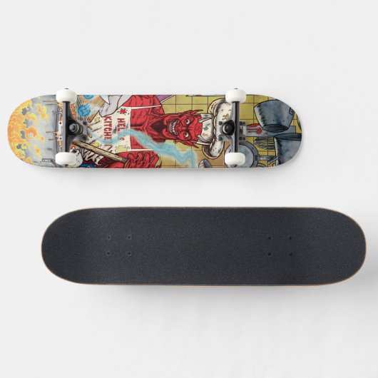 HELL'S KITCHEN DEVIL SKATEBOARD (Horizontaal)
