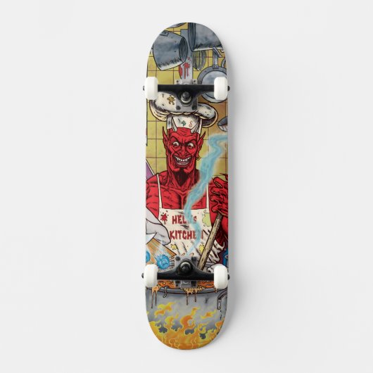 HELL'S KITCHEN DEVIL SKATEBOARD (Voorkant)