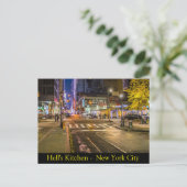 Hell's Kitchen in New York City Briefkaart (Staand voorkant)