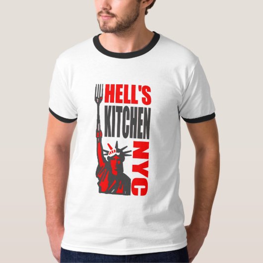 Hell's Kitchen Liberty NYC T-shirt (Voorkant)