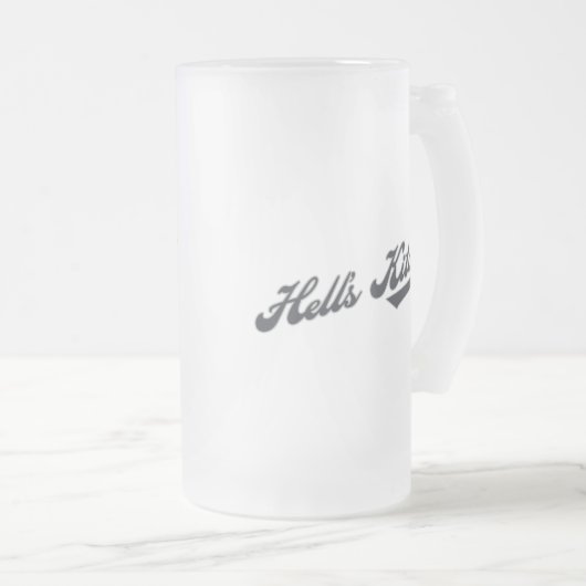 Hell's Kitchen Matglas Bierpul (Voorkant rechts)