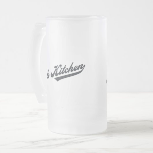 Hell's Kitchen Matglas Bierpul (Voorkant links)