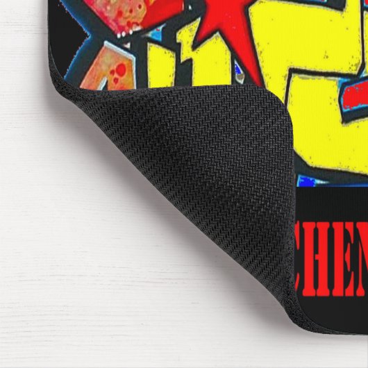 Hell's Kitchen NYC Street Graffiti Muismat (Hoek)