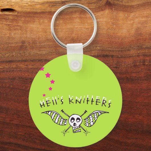 Hell's Knitters sleutelhanger (Voorkant)