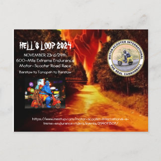 Hell's Loop 2024 Briefkaart