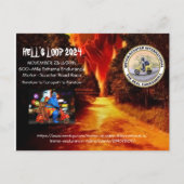 Hell's Loop 2024 Briefkaart (Voorkant)