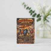 Hell's Loop 2026 evenementposter Visitekaartje (Staand voorkant)
