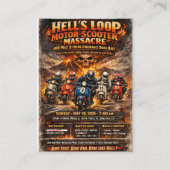 Hell's Loop 2026 Event Poster Visitekaartje (Voorkant)