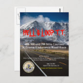 HELL'S LOOP T.T. briefkaart 2017 (Voorkant / Achterkant)