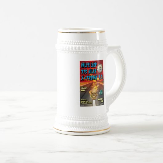 Hell's Loop T.T. Officiële Mok 2012 (Voorkant rechts)