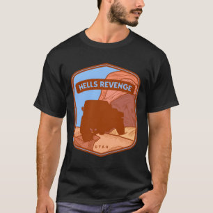 Hells Revenge Utah, 4x4 offroad atv T-shirt