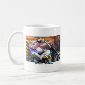 Hells Turkey Grappige Thanksgiving Harley T-shirts Koffiemok (Links)