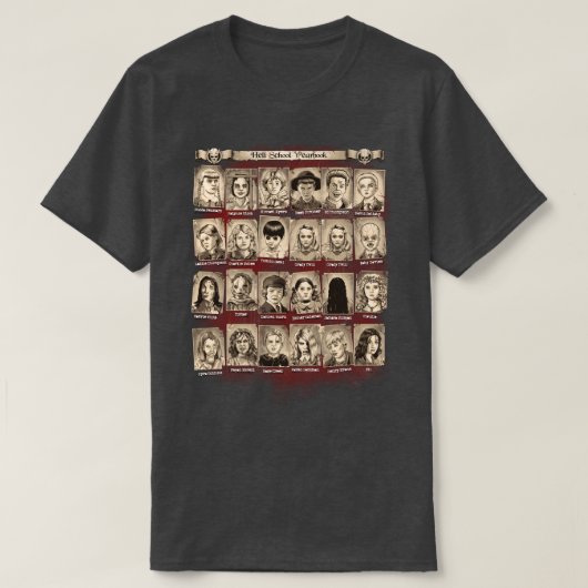 HellSchool Yearbook T-shirt (Design voorkant)