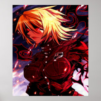 Hellsing Seras Victoria Rage in the Shadows Poster