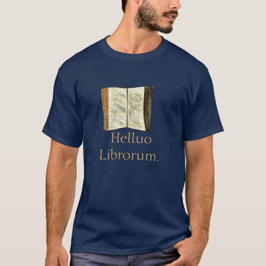 Helluo Librorum T-shirt (Voorkant)