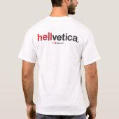 Hellvetica – Horizontaal logo T-shirt (Achterkant)