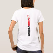 hellvetica – Verticaal Logo T-shirt (Achterkant)