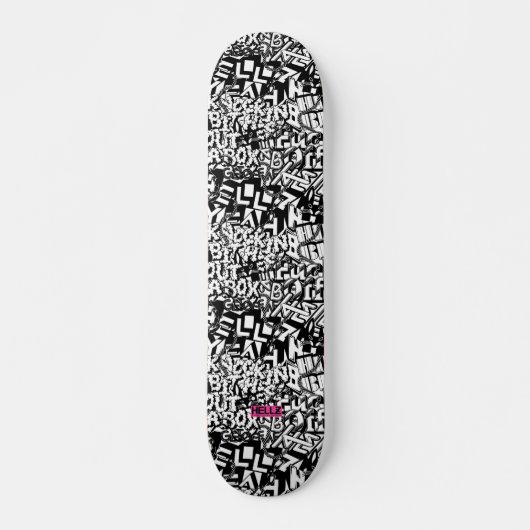 Hellz Bellz "Alphabet Soup" Skateboard (Voorkant)