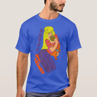 Helm Betty Origineel Retro Fan Ontwerp T-shirt