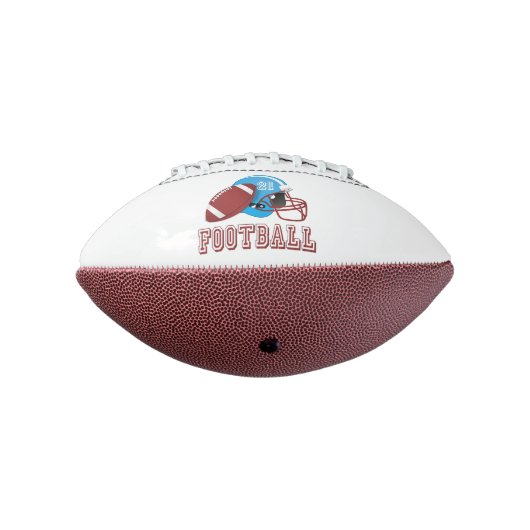 helm en bal van football (Gedraaid 270)