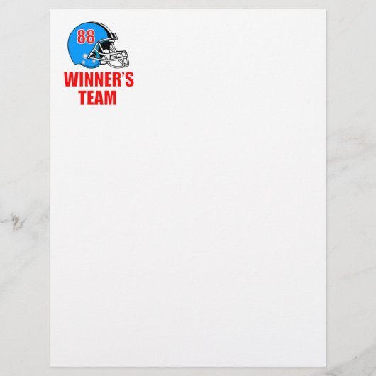 helm football (Voorkant)