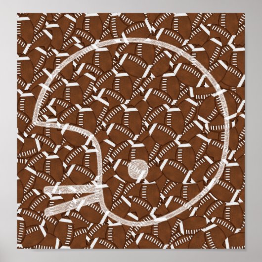 helm football poster (Voorkant)