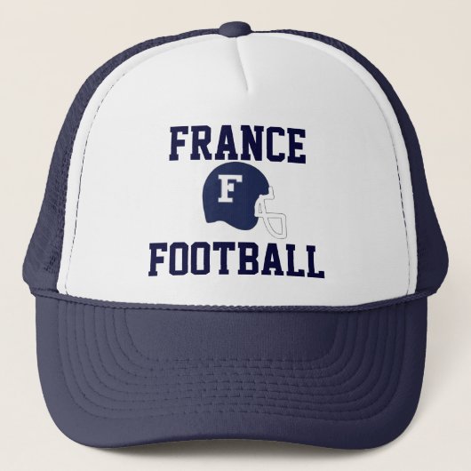 helm, FRANKRIJK FOOTBALL Trucker Pet (Voorkant)
