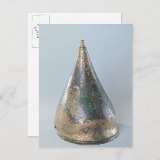 Helm met versiering briefkaart (Voorkant / Achterkant)