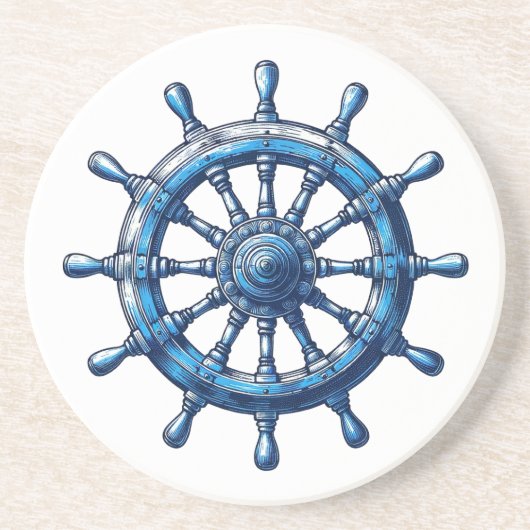Helm Nautical Onderzetter (Voorkant)