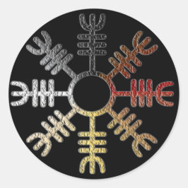 Helm of Awe Beer Pride Sticker