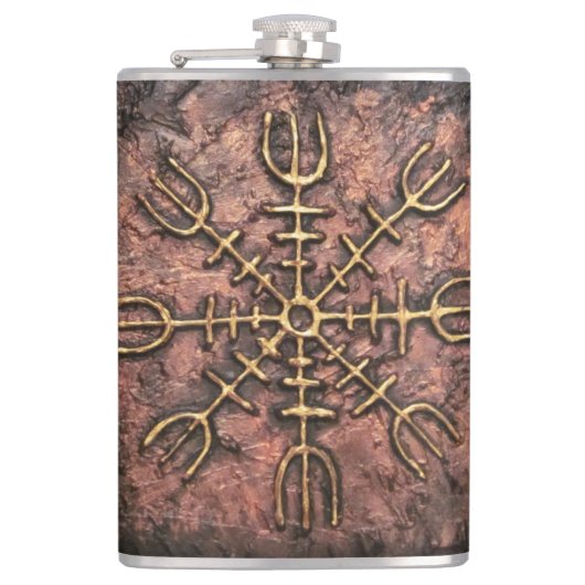 Helm of Awe Heupfles (Voorkant)