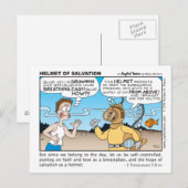 Helm of Salvation briefkaart (Voorkant / Achterkant)