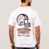 Helm — Retourgrafieken T-shirt (Achterkant)