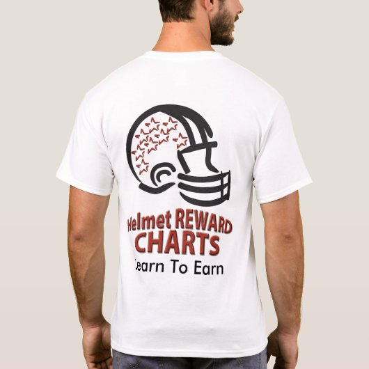 Helm — Retourgrafieken T-shirt (Achterkant)