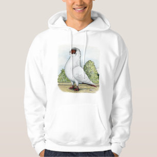 Helm: Rode duif Hoodie