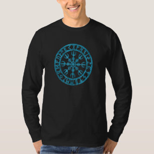 Helm van Awe Aegishjalmur Protection Symbool start T-shirt