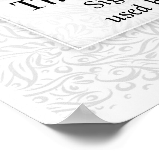 Helm van Awe IJslands magisch bord - wit Poster (Hoek)