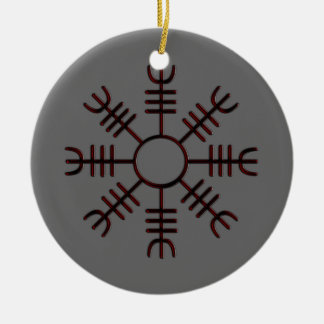 Helm van Awe Red Glow Ornament