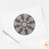 Helm van Awe Red Glow Sticker (Envelop)