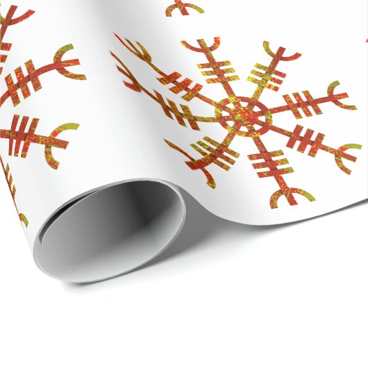 Helm van het zure design van oudere genen cadeaupapier (Rol Hoek)