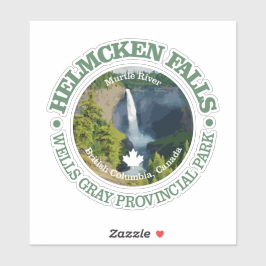 Helmcken Herfsten (rd) Sticker (Vel)