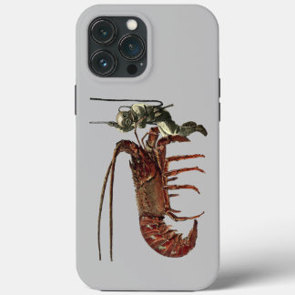Helmduiker Waarnemend een Giant Lobster Case-Mate iPhone Case